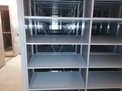 In August 2020, SIA "Viss veikaliem un warehouse" delivered and installed mobile archive shelves in Estonia.5
